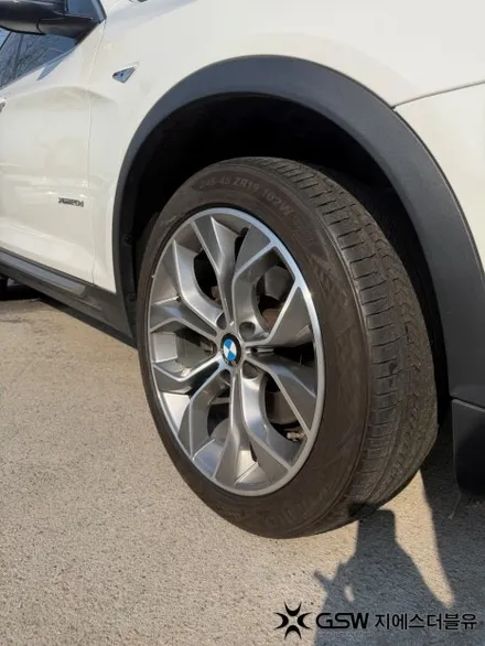 판교 BMW X4 휠복원 19인치 다이아컷팅 림손상 복원 후기 / 성남시 시흥동