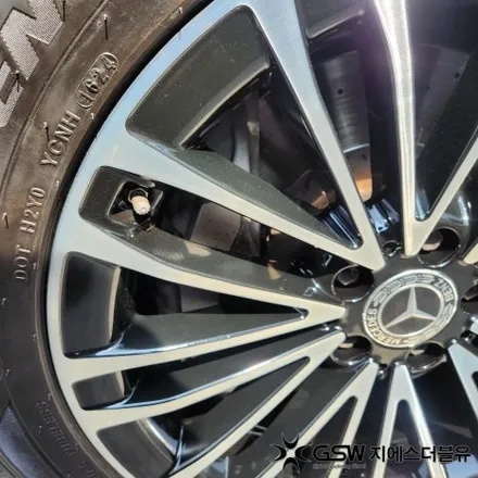 스크래치 휠, 판교에서 벤츠 S350D 19인치 복원 완료 / 성남시 시흥동