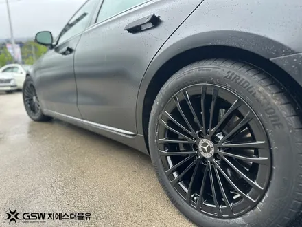 판교 휠도색 추천 벤츠 S클래스 블랙유광 작업 후기 / 성남시 시흥동