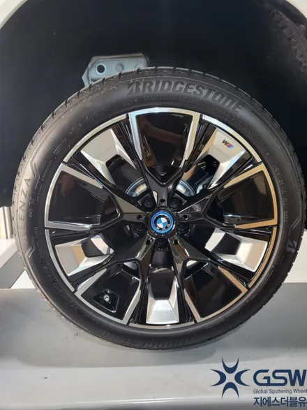 BMW 다이아 컷팅 휠수리 20인치 IX3전기차 휠복원 / 성남시 시흥동