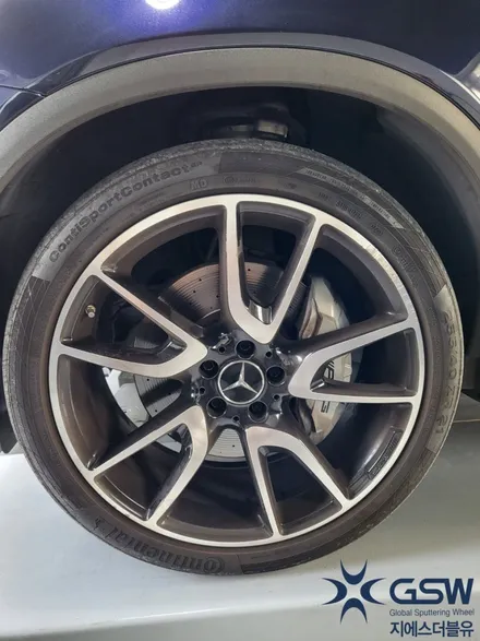 벤츠 GLC 43AMG 21인치 컷팅 휠복원 휠수리 / 성남시 시흥동
