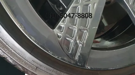 용인휠복원 제네시스 G70 20인치 상처로 인한 휠복원 후기 탁송 서비스 대품 장착 / 성남시 시흥동