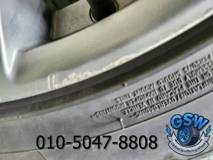 제네시스 G70 18인치 상처로 인한 휠복원 및 블랙 크롬 휠도색 탁송 처리 대품 휠 장착 후기입니다 / 성남시 시흥동