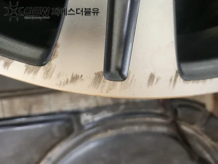 성남 휠복원 작업 현장 / 작업 전후 사진 / 성남시 시흥동