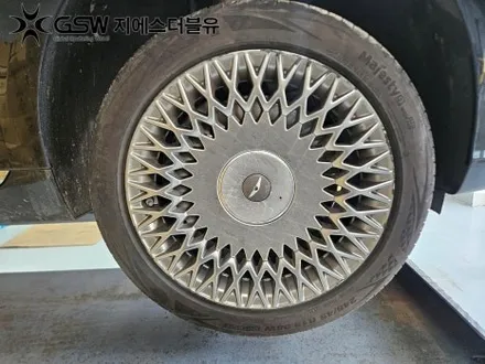 휠 손상으로 고민이라면 수원 제네시스 G90 휠복원 / 성남시 시흥동