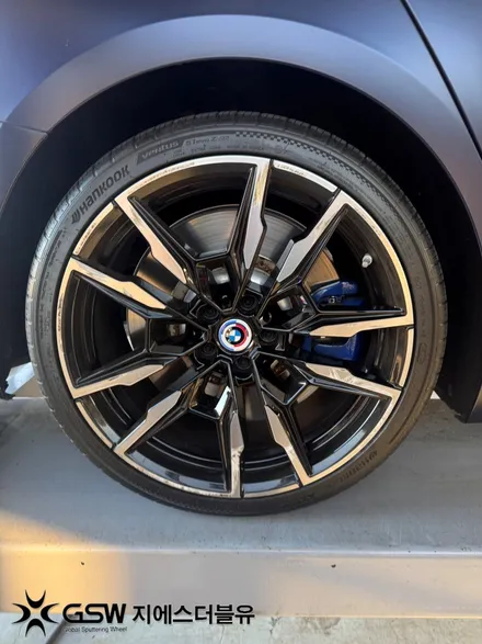 판교 BMW M850i 20인치 다이아컷팅 휠복원 작업 / 성남시 시흥동