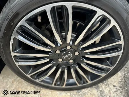 판교 레인지로버 디스커버리4 휠복원 & 블랙유광 휠도색｜22인치 순정컷팅휠 / 성남시 시흥동