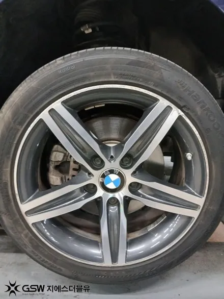 성남 BMW 118D 휠복원 다이아컷팅으로 다시 살아난 휠 / 성남시 시흥동