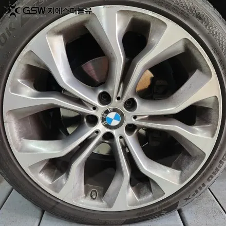 판교 BMW X6 휠도색 순정 컷팅휠에서 블랙 유광으로 드레스업 / 성남시 시흥동