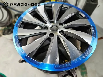 성남 벤틀리 플라잉스퍼 22인치휠 다이아컷팅 휠복원 작업 후기 / 성남시 시흥동