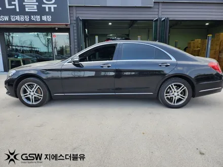 강남 벤츠 S500 18인치휠 다이아컷팅 휠복원 작업 후기 / 성남시 시흥동