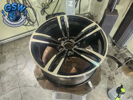 판교 BMW 휠복원 Z4 19인치 특별한 다이아컷팅 작업공정은? / 성남시 시흥동