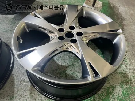 수원 휠복원 제네시스 GV80 22인치휠 반광 스크래치 휠복원 작업 후기 / 성남시 시흥동