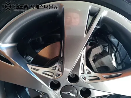 강남 휠복원 제네시스 GV80 22인치휠 상처로 인한 휠복원 작업 후기 / 성남시 시흥동