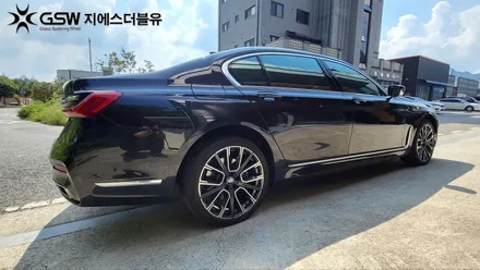 천안휠복원 BMW 730LD 20인치 컷팅휠 작업 후기 / 성남시 시흥동