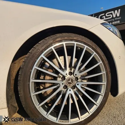 분당 벤츠 S500 휠복원, GSW 판교점에서 해결하세요! / 성남시 시흥동