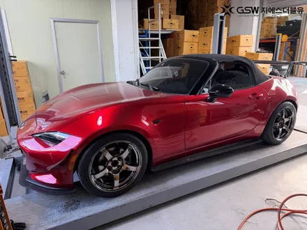 수원 마쯔다 MX-5 17인치 티탄크롬 휠도색 GSW 수원점 / 성남시 시흥동