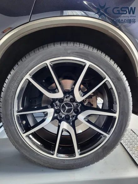 벤츠 GLC 43AMG 21인치 컷팅 휠복원 휠수리 / 성남시 시흥동