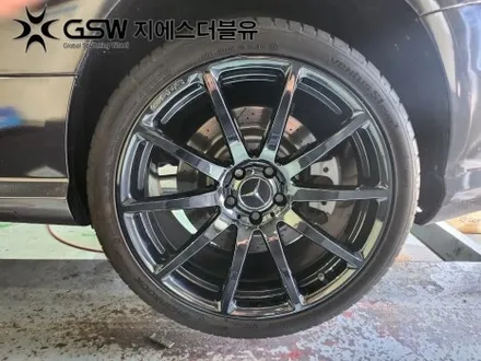 분당 휠도색 깔끔하게 잘하는 업체! 벤츠 AMG 20인치 컷팅휠에서 블랙크롬 휠도색 후기 / 성남시 시흥동