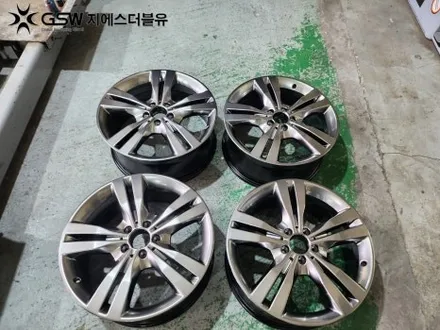 벤츠 휠도색 ML350 19인치 오래된 휠 새휠로 도색하는 방법은? / 성남시 시흥동
