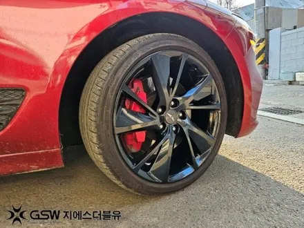 제네시스 G70 19인치휠 블랙반광 수원 휠도색 / 성남시 시흥동