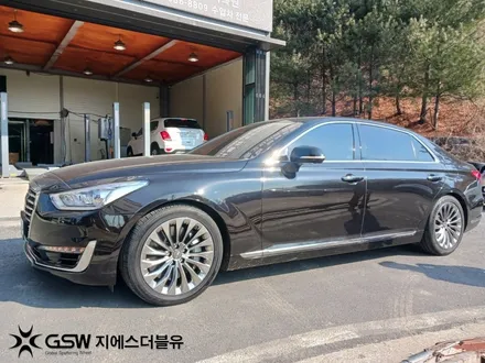제네시스 휠복원 EQ900 19인치휠 수원 휠복원 / 성남시 시흥동