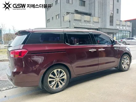 청주 휠도색 카니발 19인치휠 화이트 크롬 작업 후기 / 성남시 시흥동