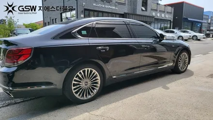 부산 휠복원 기아 K9 19인치휠 작업 후기 / 성남시 시흥동