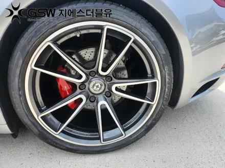 부산 포르쉐 911 20인치휠 다이아컷팅 휠복원 작업 후기 / 성남시 시흥동