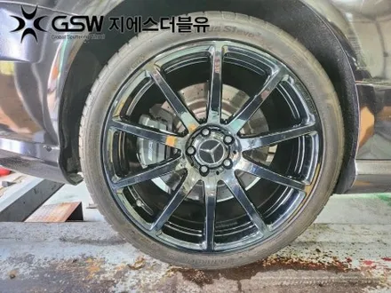 분당 휠도색 깔끔하게 잘하는 업체! 벤츠 AMG 20인치 컷팅휠에서 블랙크롬 휠도색 후기 / 성남시 시흥동