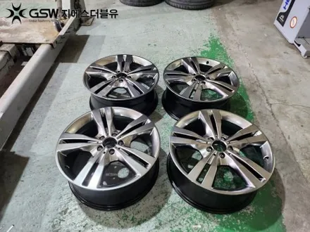 벤츠 휠도색 ML350 19인치 오래된 휠 새휠로 도색하는 방법은? / 성남시 시흥동