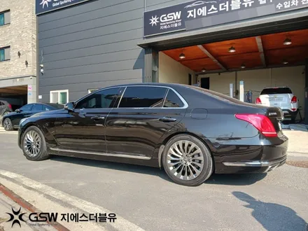 제네시스 휠복원 EQ900 19인치휠 수원 휠복원 / 성남시 시흥동