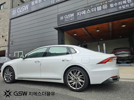 판교 그랜저 IG 휠복원 작업 후기! 19인치중고휠 / 성남시 시흥동