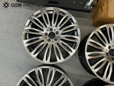 판교 벤츠 휠복원 S500 20인치휠 작업 후기 / 성남시 시흥동
