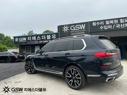 BMW X7 40D 22인치휠 다이아컷팅 분당 휠복원 / 성남시 시흥동