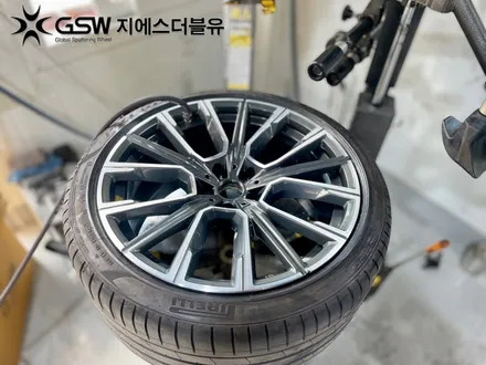 동탄 휠복원 BMW 730LD 20인치 다이아컷팅 휠수리 / 성남시 시흥동