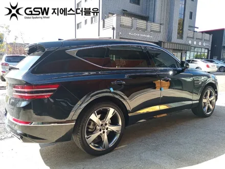 강남 휠복원 제네시스 GV80 22인치휠 상처로 인한 휠복원 작업 후기 / 성남시 시흥동