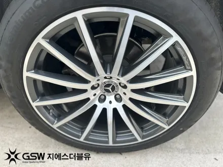 벤츠 GLS400D 22인치휠 컷팅휠 대구 휠복원 / 성남시 시흥동