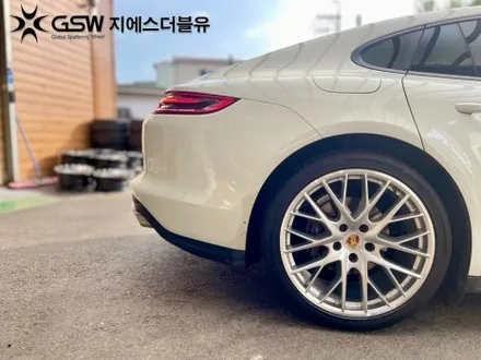[화성 휠수리] 포르쉐 파나메라4 21인치 다이아컷팅 휠복원 잘하는 업체! 지에스 더블유 추천드립니다! / 성남시 시흥동