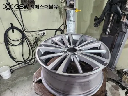 벤츠 CLS400D 19인치휠 분당 휠복원 잘하는 업체! 지에스 더블유! / 성남시 시흥동