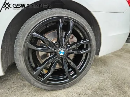판교 BMW 휠도색 M550D 20인치휠 순정 휠에서 블랙유광 휠도색 작업 후기 / 성남시 시흥동