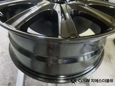 과천 벤츠 휠복원 E450 19인치휠 다이아컷팅 복원 작업 후기 / 성남시 시흥동