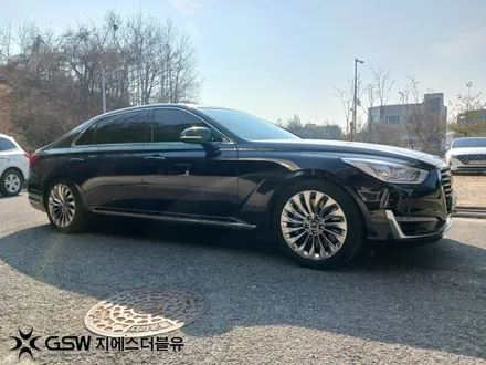 제네시스 휠복원 EQ900 19인치휠 수원 휠복원 / 성남시 시흥동