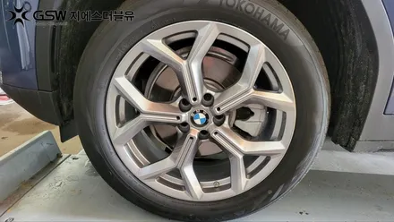 평택휠복원 BMW X4 19인치 실버 스크래치 작업 후기 / 성남시 시흥동