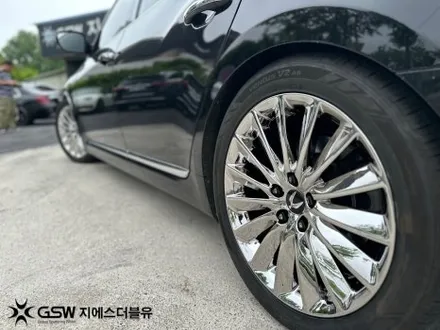 에쿠스 VS380 터빈 19인치휠 화이트 크롬 대구 휠도색 / 성남시 시흥동
