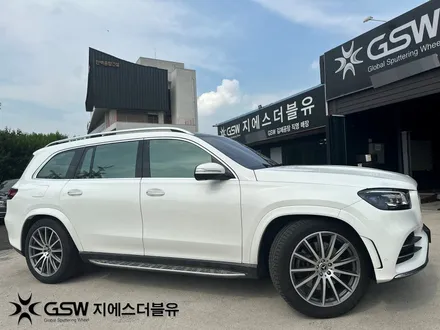 벤츠 GLS400D 22인치휠 컷팅휠 대구 휠복원 / 성남시 시흥동