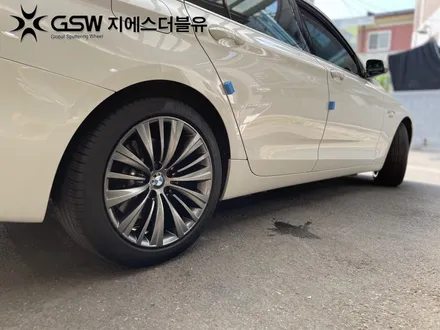 BMW 5GT 19인치휠 순정색상에서 스퍼터링 시흥 휠도색 / 성남시 시흥동