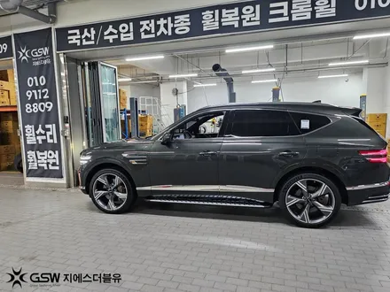 제네시스 GV80 22인치휠 다이아컷팅 용인 휠복원 / 성남시 시흥동