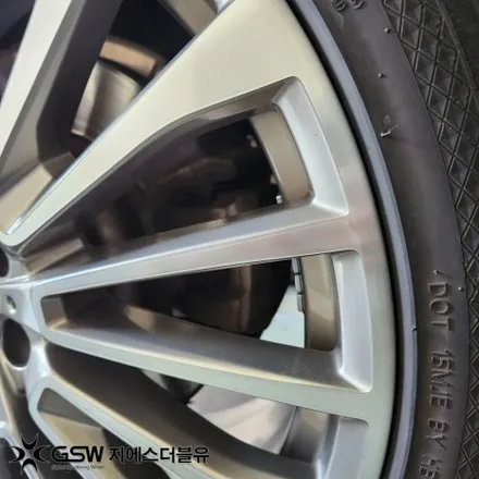 강남 BMW X7 22인치 휠복원 다이아컷팅 복원 후기｜판교 GSW 전문점 / 성남시 시흥동