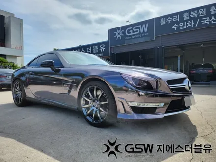 분당 휠도색 깔끔하게 잘하는 업체! 벤츠 AMG 20인치 컷팅휠에서 블랙크롬 휠도색 후기 / 성남시 시흥동